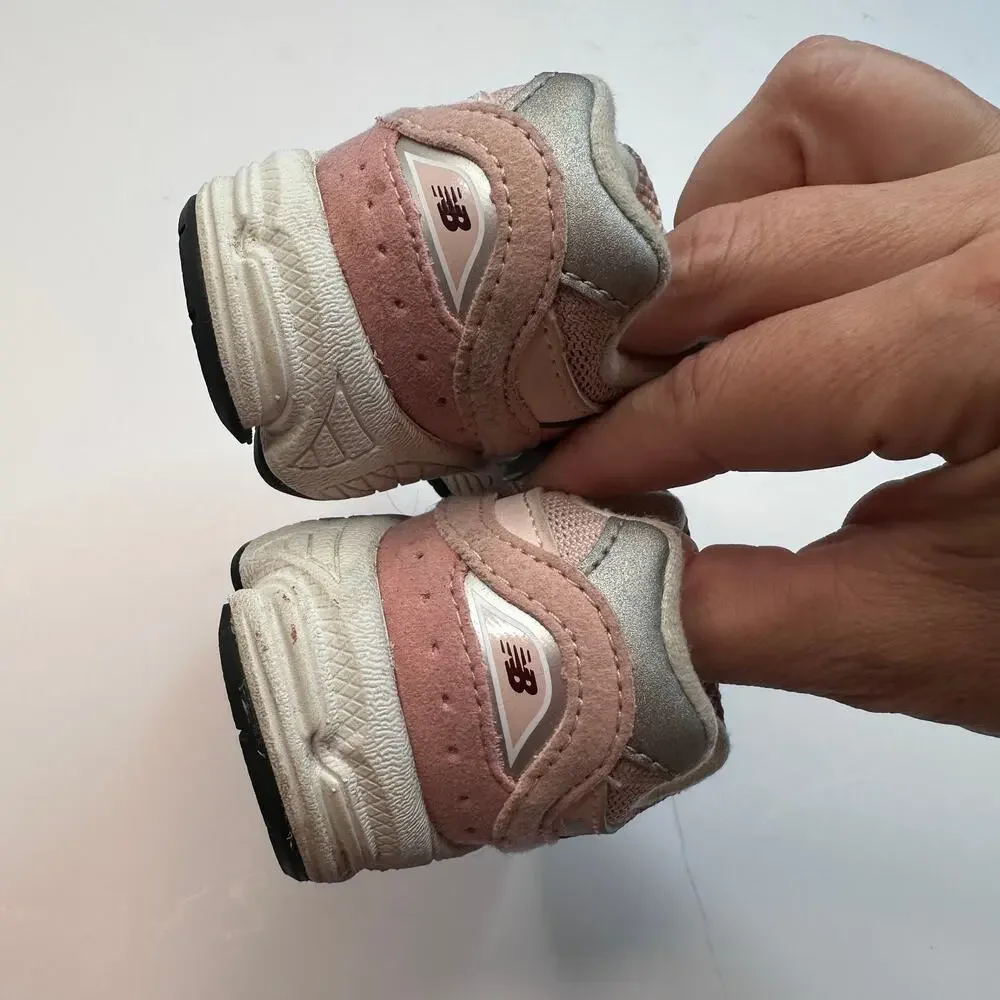 New Balance 2002R Pink Sand Suede Sneakers